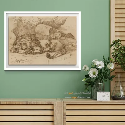 تابلو نقاشی های اوژن دلاکروا - اسپو دکور