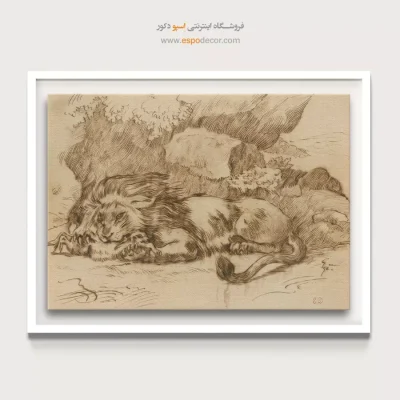 تابلو نقاشی های اوژن دلاکروا - اسپو دکور