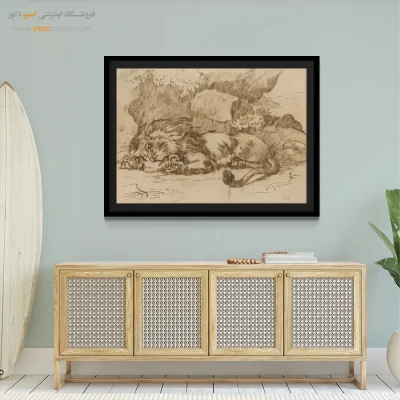 تابلو نقاشی های اوژن دلاکروا - اسپو دکور