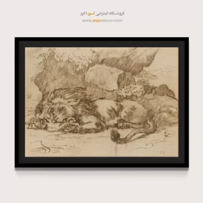 تابلو نقاشی های اوژن دلاکروا - اسپو دکور