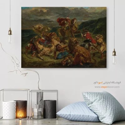 تابلو نقاشی های اوژن دلاکروا - تابلو نقاشی های اوژن دلاکروا – اسپو دکور – Espodecor