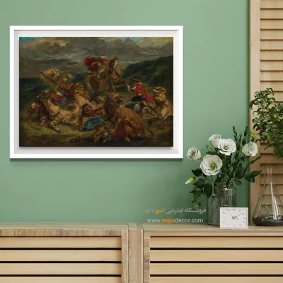 تابلو نقاشی های اوژن دلاکروا - تابلو نقاشی های اوژن دلاکروا – اسپو دکور – Espodecor