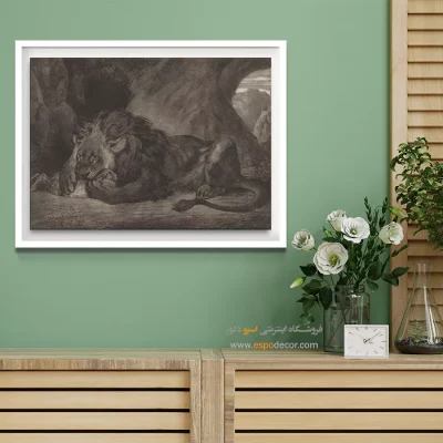 تابلو نقاشی های اوژن دلاکروا - تابلو نقاشی های اوژن دلاکروا – اسپو دکور – Espodecor