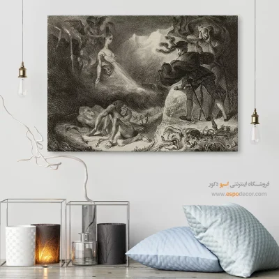 تابلو نقاشی های اوژن دلاکروا - تابلو نقاشی های اوژن دلاکروا – اسپو دکور – Espodecor