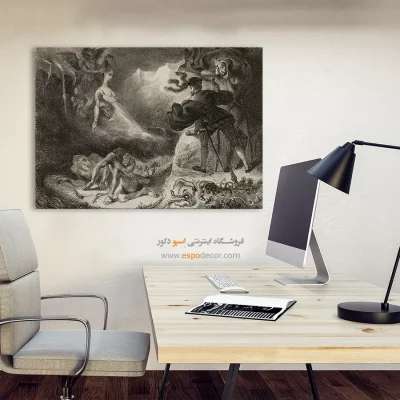 تابلو نقاشی های اوژن دلاکروا - تابلو نقاشی های اوژن دلاکروا – اسپو دکور – Espodecor