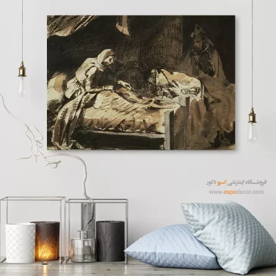 تابلو نقاشی های اوژن دلاکروا - تابلو نقاشی های اوژن دلاکروا – اسپو دکور – Espodecor