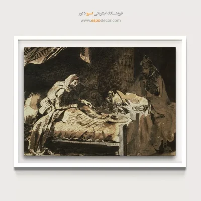 تابلو نقاشی های اوژن دلاکروا - تابلو نقاشی های اوژن دلاکروا – اسپو دکور – Espodecor