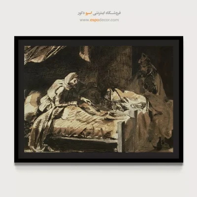 تابلو نقاشی های اوژن دلاکروا - تابلو نقاشی های اوژن دلاکروا – اسپو دکور – Espodecor