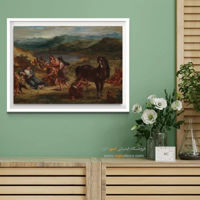 تابلو نقاشی های اوژن دلاکروا - اسپو دکور