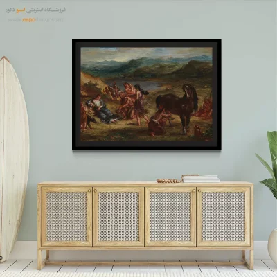 تابلو نقاشی های اوژن دلاکروا - اسپو دکور