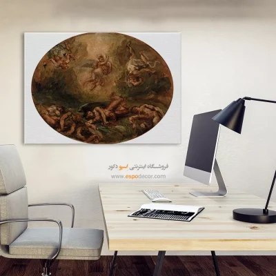 تابلو نقاشی های اوژن دلاکروا - تابلو نقاشی های اوژن دلاکروا – اسپو دکور – Espodecor