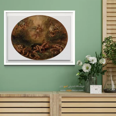 تابلو نقاشی های اوژن دلاکروا - تابلو نقاشی های اوژن دلاکروا – اسپو دکور – Espodecor