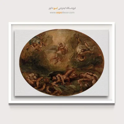 تابلو نقاشی های اوژن دلاکروا - تابلو نقاشی های اوژن دلاکروا – اسپو دکور – Espodecor