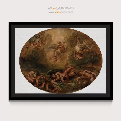 تابلو نقاشی های اوژن دلاکروا - تابلو نقاشی های اوژن دلاکروا – اسپو دکور – Espodecor