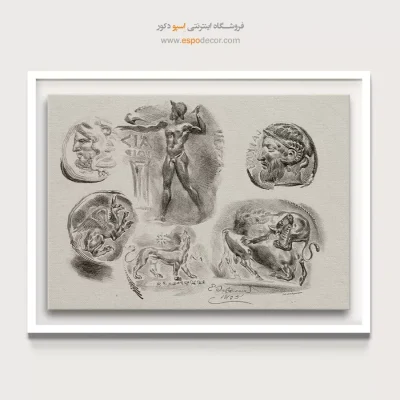 تابلو نقاشی های اوژن دلاکروا - تابلو نقاشی های اوژن دلاکروا – اسپو دکور – Espodecor