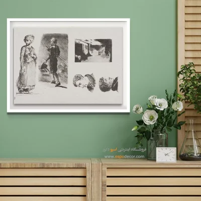 تابلو نقاشی های اوژن دلاکروا - اسپو دکور