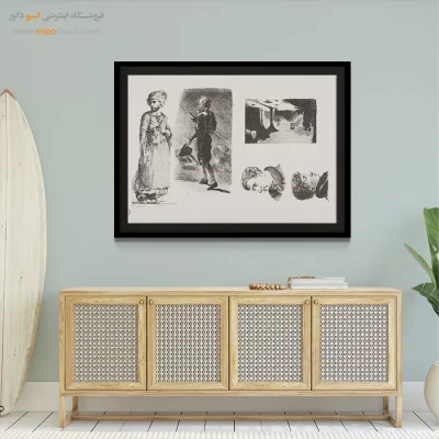 تابلو نقاشی های اوژن دلاکروا - اسپو دکور