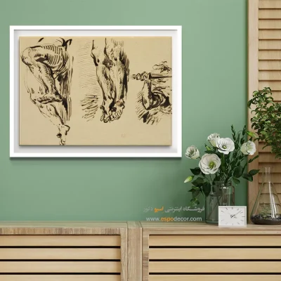 تابلو نقاشی های اوژن دلاکروا - اسپو دکور