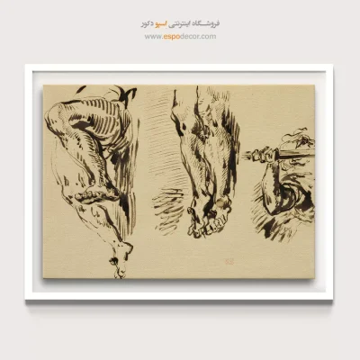 تابلو نقاشی های اوژن دلاکروا - اسپو دکور