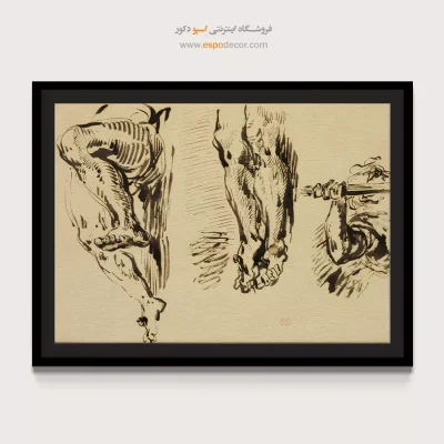 تابلو نقاشی های اوژن دلاکروا - اسپو دکور