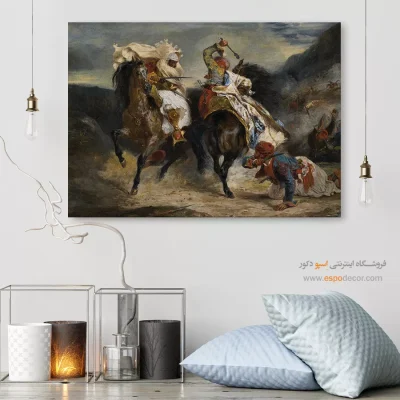 تابلو نقاشی های اوژن دلاکروا - اسپو دکور
