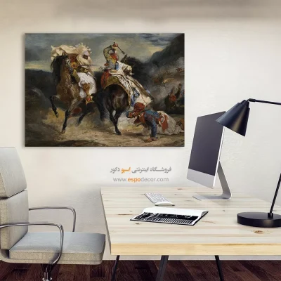 تابلو نقاشی های اوژن دلاکروا - اسپو دکور