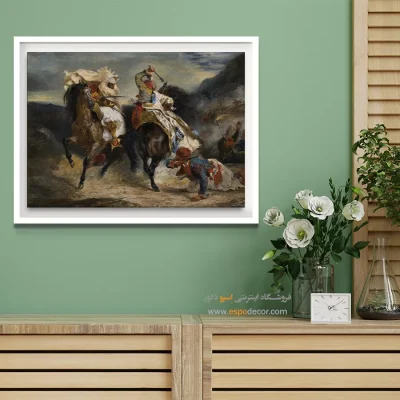 تابلو نقاشی های اوژن دلاکروا - اسپو دکور