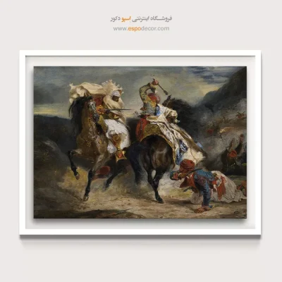 تابلو نقاشی های اوژن دلاکروا - اسپو دکور