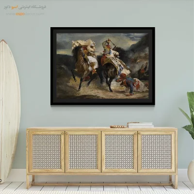 تابلو نقاشی های اوژن دلاکروا - اسپو دکور