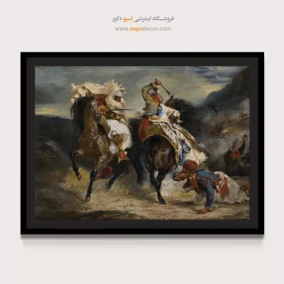 تابلو نقاشی های اوژن دلاکروا - اسپو دکور