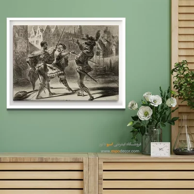 تابلو نقاشی های اوژن دلاکروا - تابلو نقاشی های اوژن دلاکروا – اسپو دکور – Espodecor