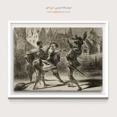 تابلو نقاشی های اوژن دلاکروا - تابلو نقاشی های اوژن دلاکروا – اسپو دکور – Espodecor