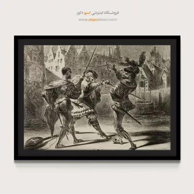 تابلو نقاشی های اوژن دلاکروا - تابلو نقاشی های اوژن دلاکروا – اسپو دکور – Espodecor