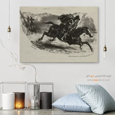 تابلو نقاشی های اوژن دلاکروا - اسپو دکور