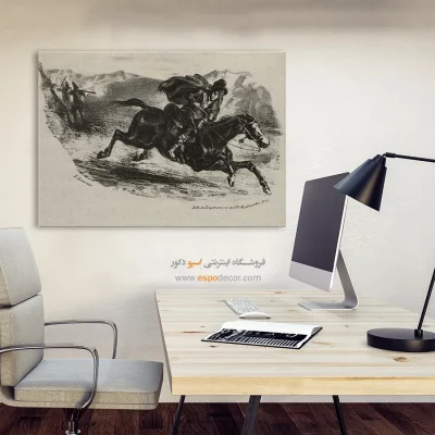 تابلو نقاشی های اوژن دلاکروا - اسپو دکور