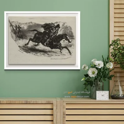 تابلو نقاشی های اوژن دلاکروا - اسپو دکور