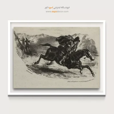 تابلو نقاشی های اوژن دلاکروا - اسپو دکور