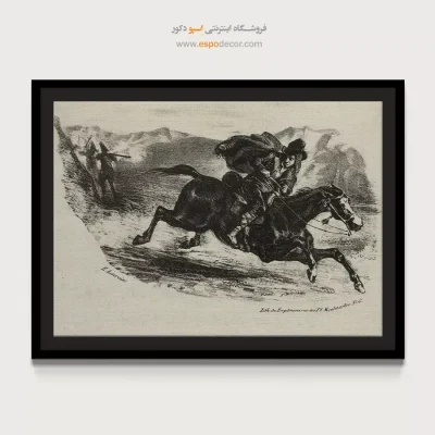 تابلو نقاشی های اوژن دلاکروا - اسپو دکور