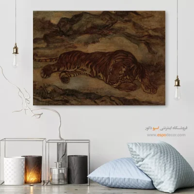 تابلو نقاشی های اوژن دلاکروا - اسپو دکور