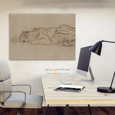 تابلو نقاشی های اوژن دلاکروا - اسپو دکور