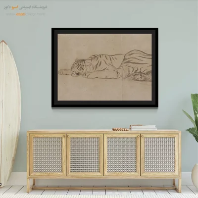 تابلو نقاشی های اوژن دلاکروا - اسپو دکور