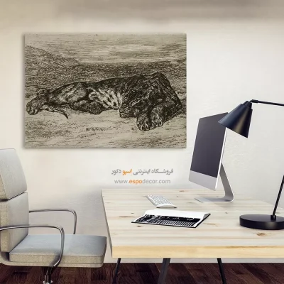 تابلو نقاشی های اوژن دلاکروا - اسپو دکور