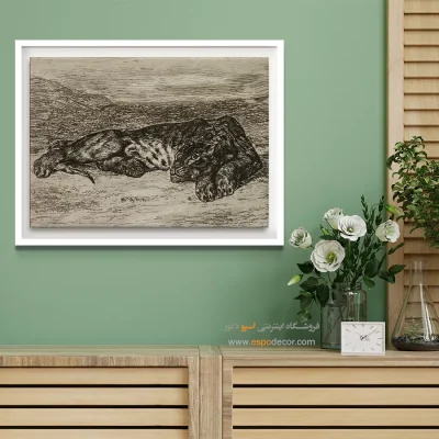 تابلو نقاشی های اوژن دلاکروا - اسپو دکور