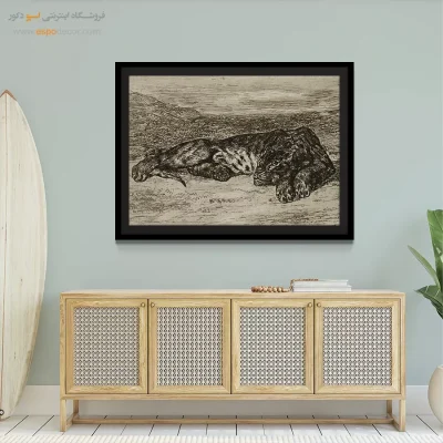 تابلو نقاشی های اوژن دلاکروا - اسپو دکور