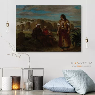 تابلو نقاشی های اوژن دلاکروا - اسپو دکور
