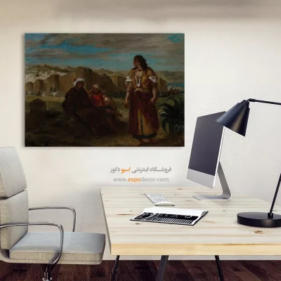 تابلو نقاشی های اوژن دلاکروا - اسپو دکور