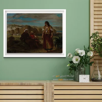 تابلو نقاشی های اوژن دلاکروا - اسپو دکور