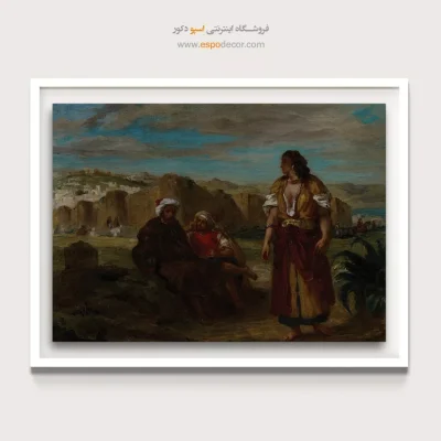 تابلو نقاشی های اوژن دلاکروا - اسپو دکور