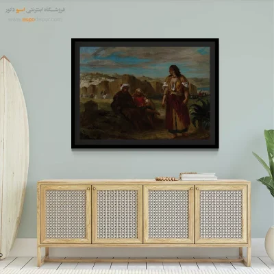 تابلو نقاشی های اوژن دلاکروا - اسپو دکور