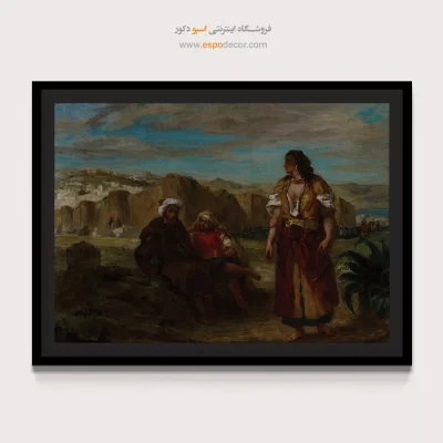تابلو نقاشی های اوژن دلاکروا - اسپو دکور